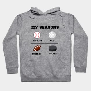 Four Seasons of Sports Hoodie